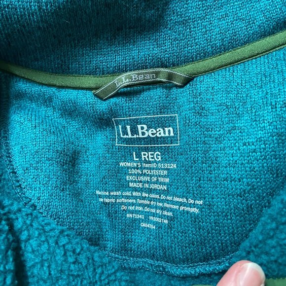 EUC LL bean size womens large sweathshirt - Picture 3 of 3
